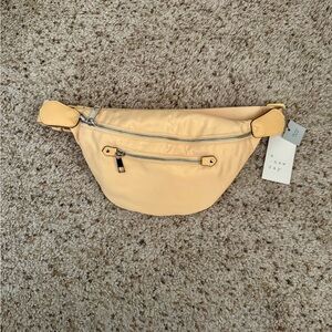 a new day Pale Yellow Crossbody Waist Bag